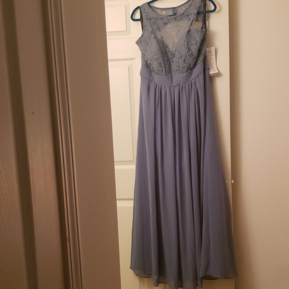 Bill Levkoff Bridesmaid Dress Slate